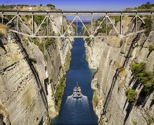 Corinth Canal - Athens-Airport-Transfers.Com